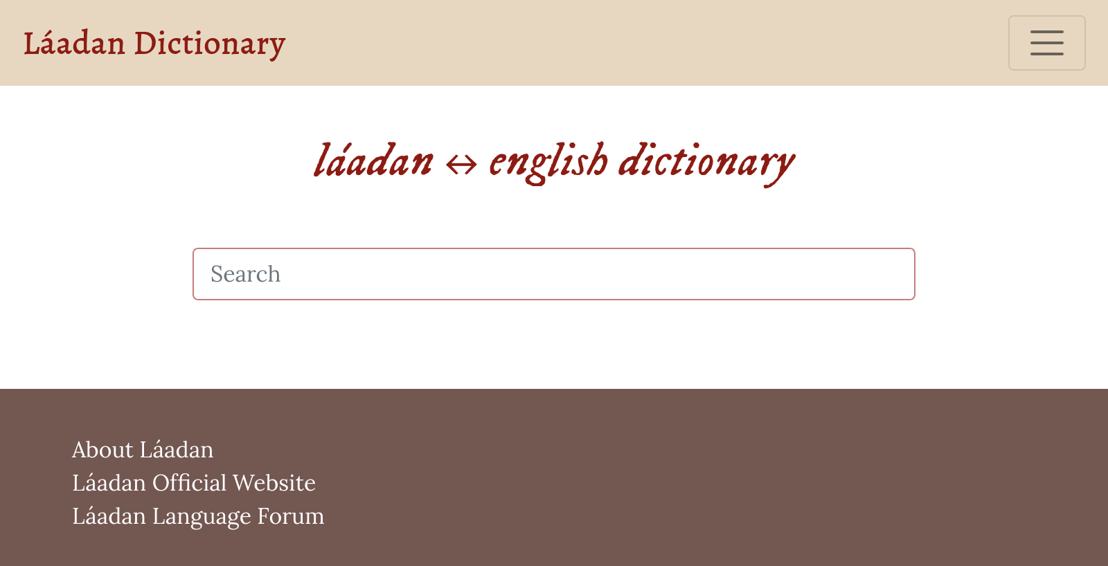 laadan-dict